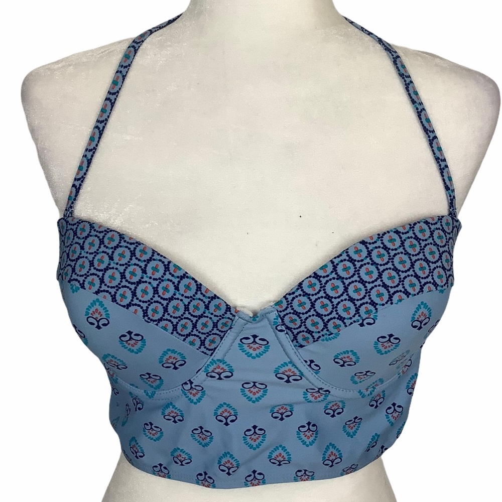 U.S. Polo Assn. bikini top Bustier Sz Large